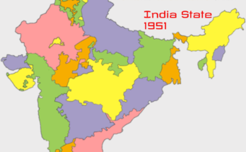 List of the Indian States and Union Territories in 1947-1956